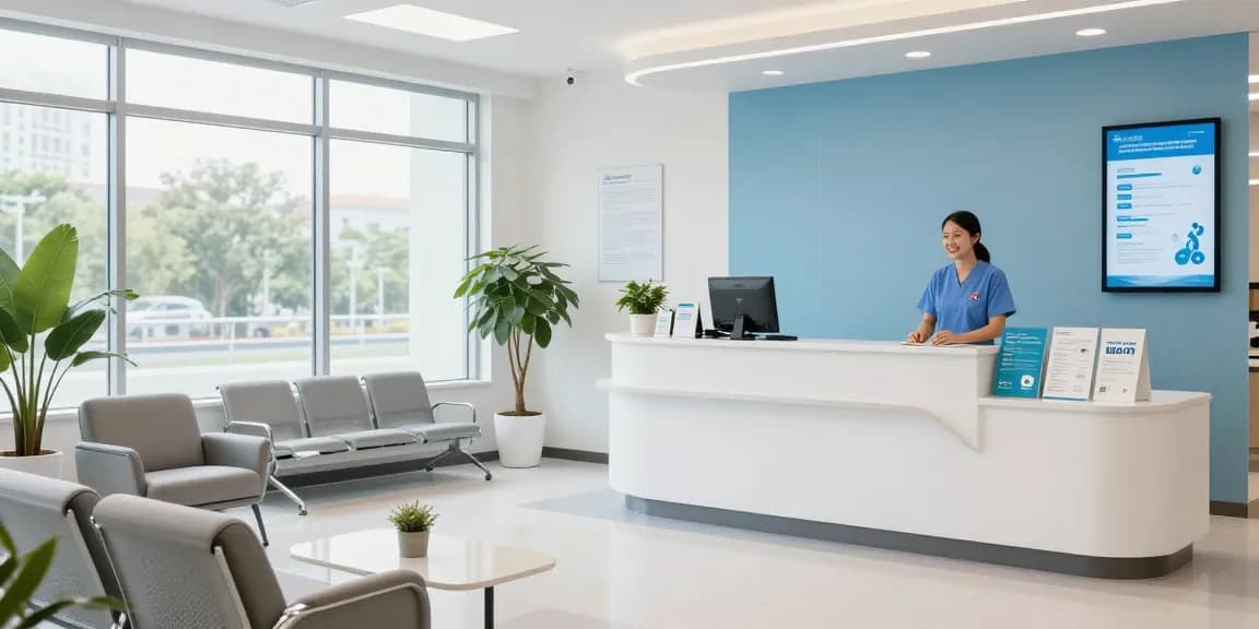 "Luck8 healthcare services providing comprehensive patient care in a modern clinic environment."