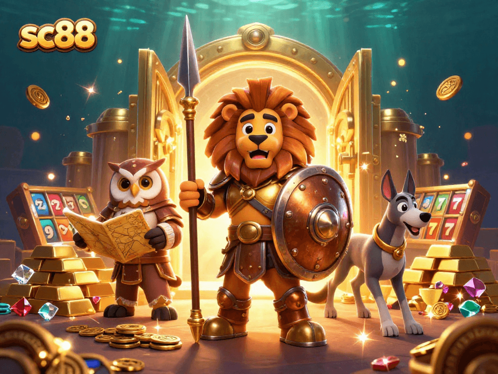 Engage with sc88's thrilling slot action as a Spartan lion, owl, and greyhound contest big wins.