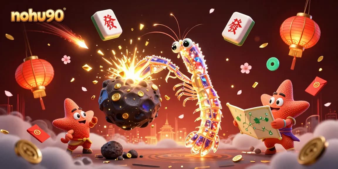 Experience thrilling gameplay at nohu90 with an exciting arcade of gold coins and characters.