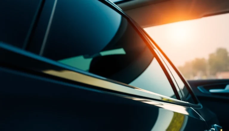 Enhance comfort and privacy with professional window tint near me for your car's sleek look.