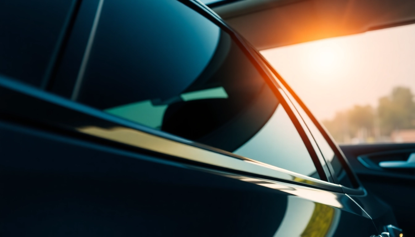 Enhance comfort and privacy with professional window tint near me for your car's sleek look.