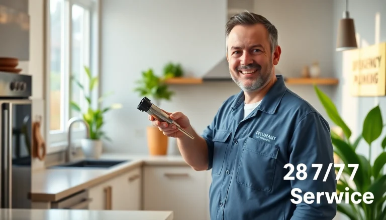 Emergency plumber NYC providing reliable plumbing services in a modern kitchen.