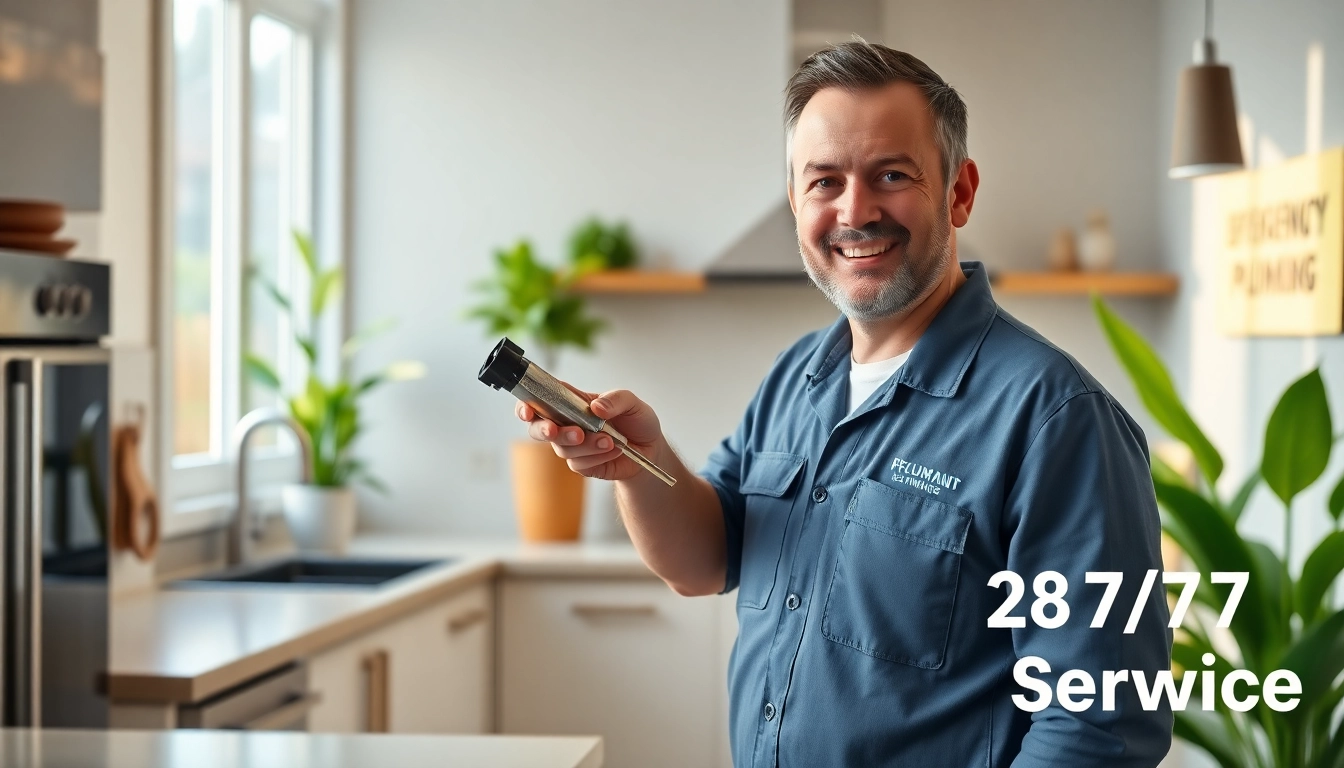 Emergency plumber NYC providing reliable plumbing services in a modern kitchen.