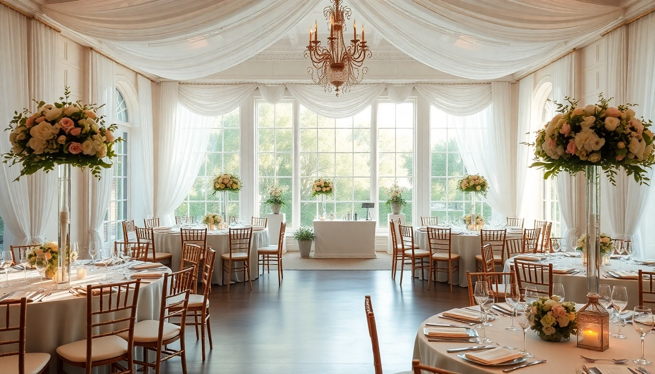 Experience the charm of the Best Wedding Venue Jacksonville with a stunning wedding reception scene.