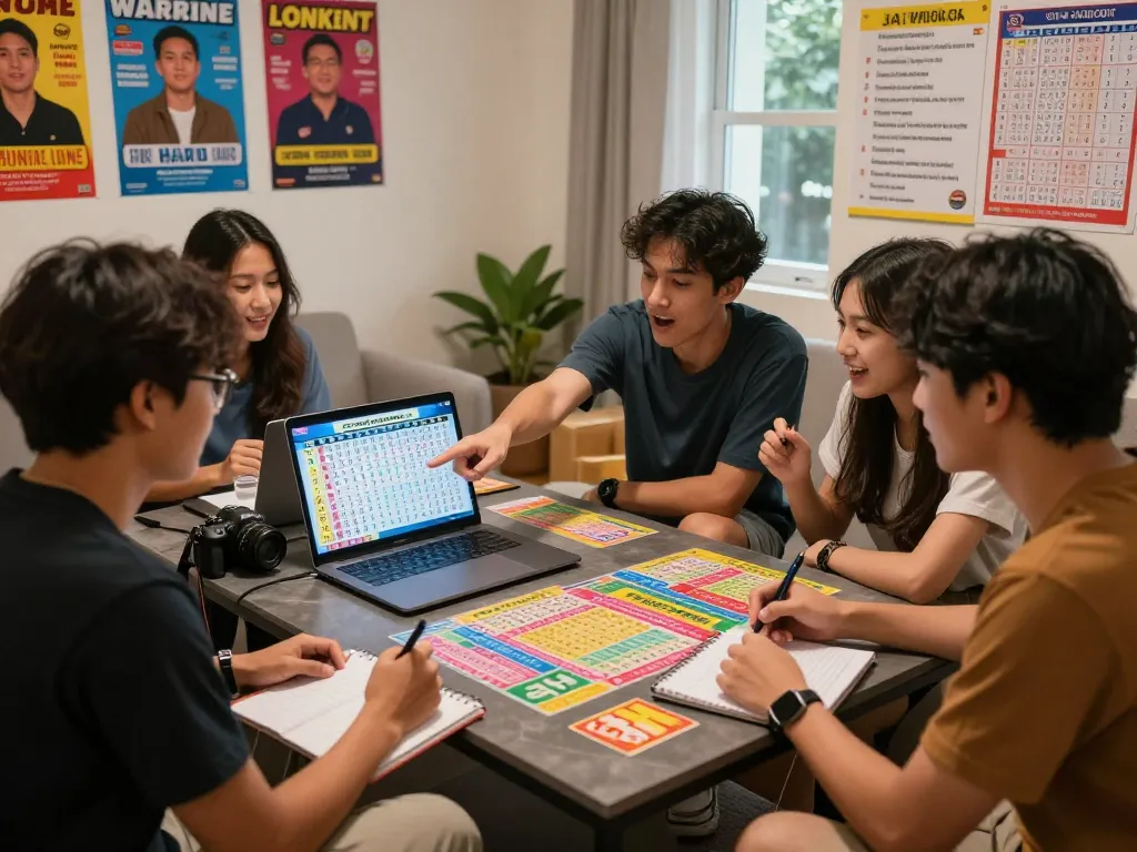 Teman-teman menikmati sesi Togel Hongkong dengan hasil undian langsung HK Hari Ini, menciptakan suasana yang hidup dan menarik.