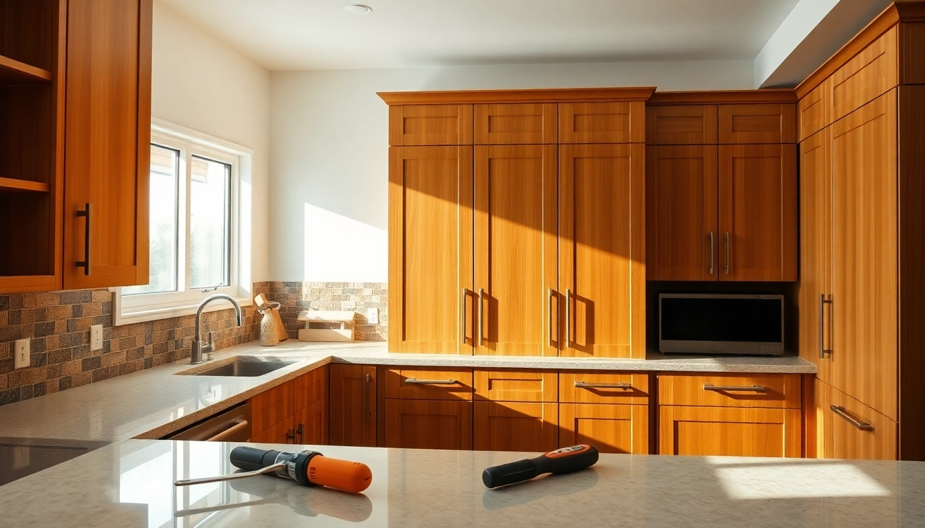 Transform your space with cabinet refacing Largo FL, featuring elegant cabinets and expert craftsmanship.