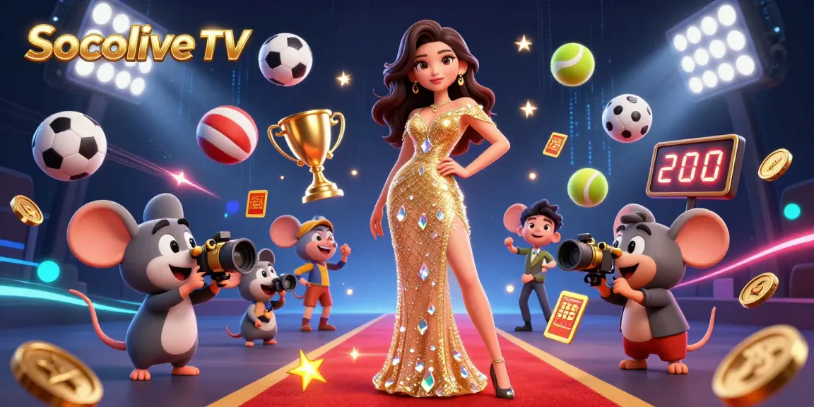 Socolive TV enhances the thrill of sports betting with vivid visuals and dynamic action.