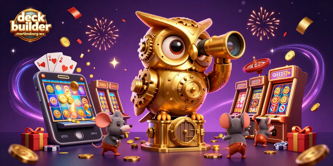 Experience excitement with deck builder martinsburg wv, showcasing vibrant slots and lively casino action.