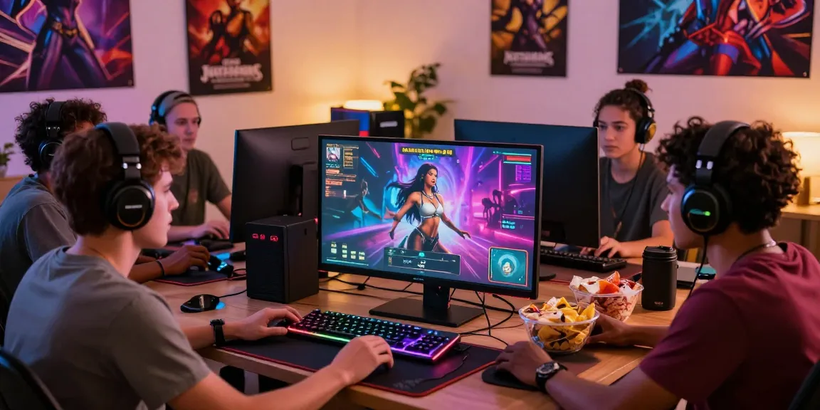 Group players enjoying an interactive adult game session in a cozy living room.