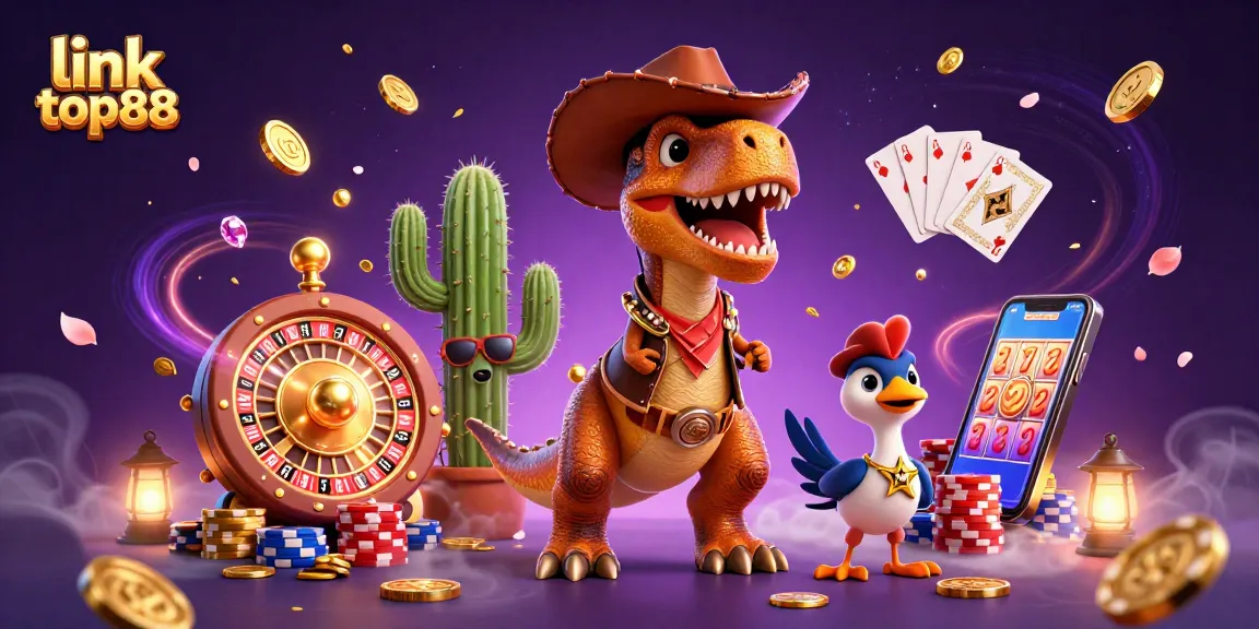 Join the fun at link top88 for exciting casino experiences with animated characters and vibrant game elements.