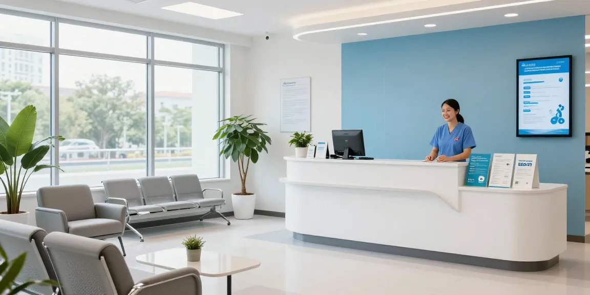 "Luck8 healthcare services providing comprehensive patient care in a modern clinic environment."